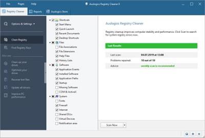 Auslogics Registry Cleaner Professional 8.5.0.1 Multilingual Portable