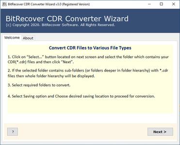 BitRecover CDR Converter Wizard 3.1