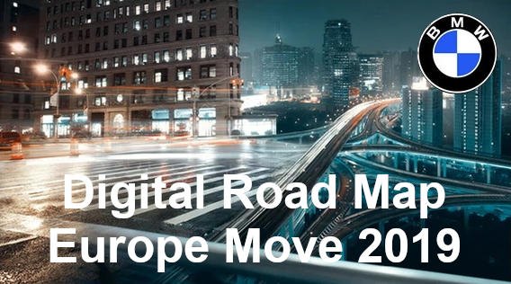 BMW Road Map Europe Move 2019