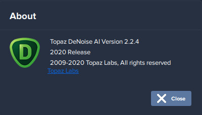 Topaz DeNoise AI 2.2.4