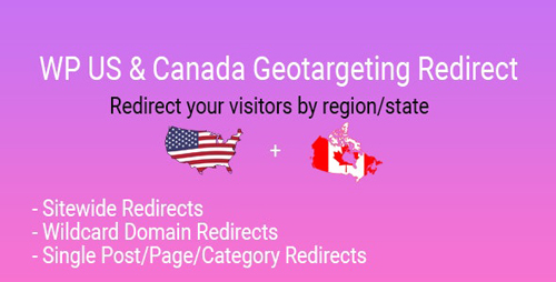 CodeCanyon - WP US&Canada State Geotargeting Redirect v1.0 - 27838092