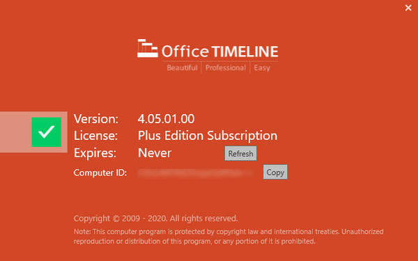 Office Timeline Plus / Pro Edition 4.05.01.00