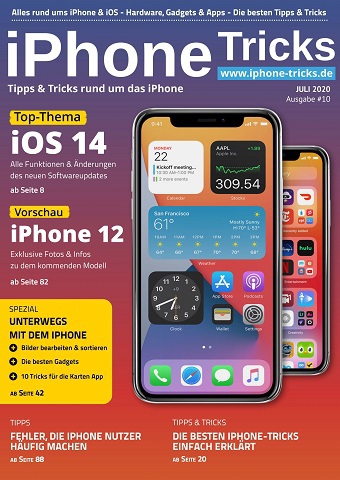 Cover: iPhone Tipps und Tricks Rund um Das Iphone Magazin No 07 Juli 2020