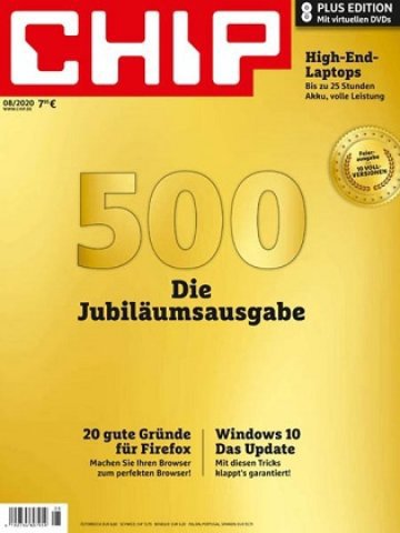 Cover: Chip Digital Magazin No 08 2020