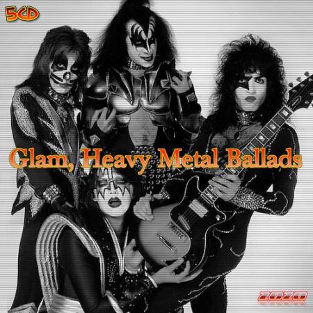 Glam, Heavy Metal Ballads (5CD) (2020)