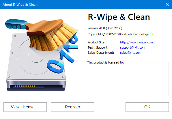 R-Wipe & Clean 20.0 Build 2286