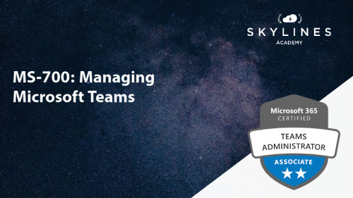 Skylines Academy - Microsoft MS 700 Certification: Managing Teams-RiDWARE