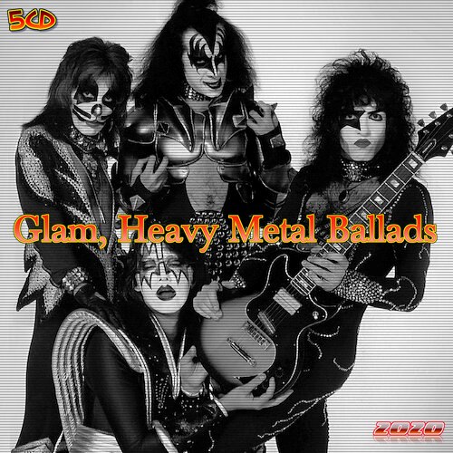 Glam, Heavy Metal Ballads 5CD (2020) FLAC