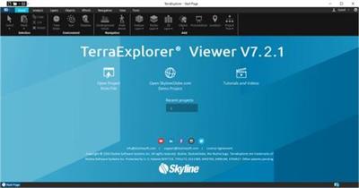 Skyline TerraExplorer Pro 7.2.1.4020