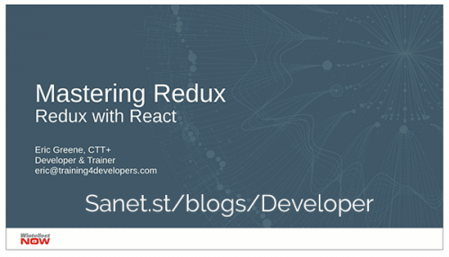 WintellectNOW - Redux with React