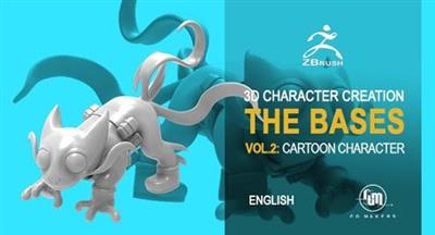 Artstation   Pet Cartoon Modeling   Master 3D Character Creation Zbrush Vol.2