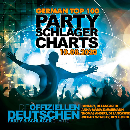German Top 100 Party Schlager Charts 10.08.2020 (2020)