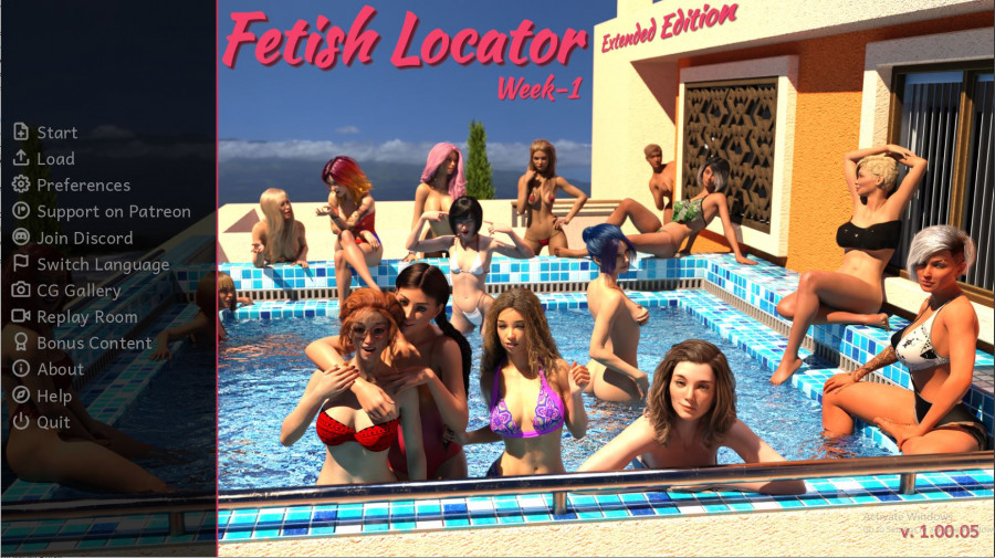 Fetish Locator - Week 2 - Version 1.01.09 + Walkthrough + Italian Translation by ViNovella Win/Mac/Android