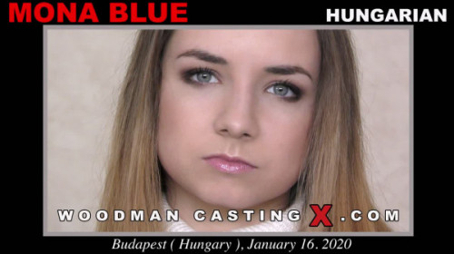 Постер:Mona Blue - Woodman Casting X 224 (2020) SiteRip