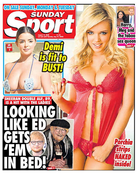 The Sunday Sport  August 16, 2020