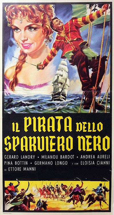 Пират с «Чёрного Ястреба» / Il pirata dello sparviero nero (1958) DVDRip