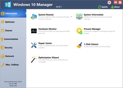 Yamicsoft Windows 10 Manager 3.3.1 Multilingual + Portable