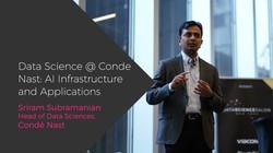 Data Science @ Conde Nast AI Infrastructure and Applications