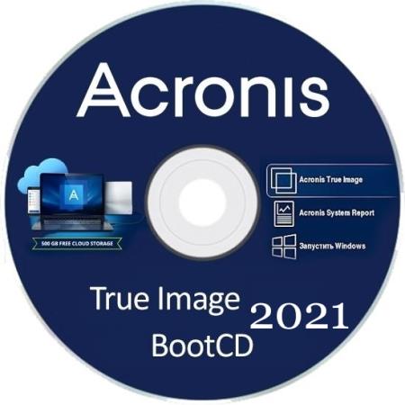 Acronis True Image 2021 Build 30480 Final BootCD