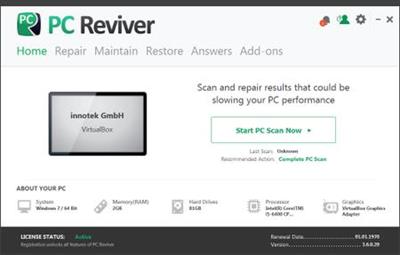 ReviverSoft PC Reviver 3.10.2.8 Multilingual