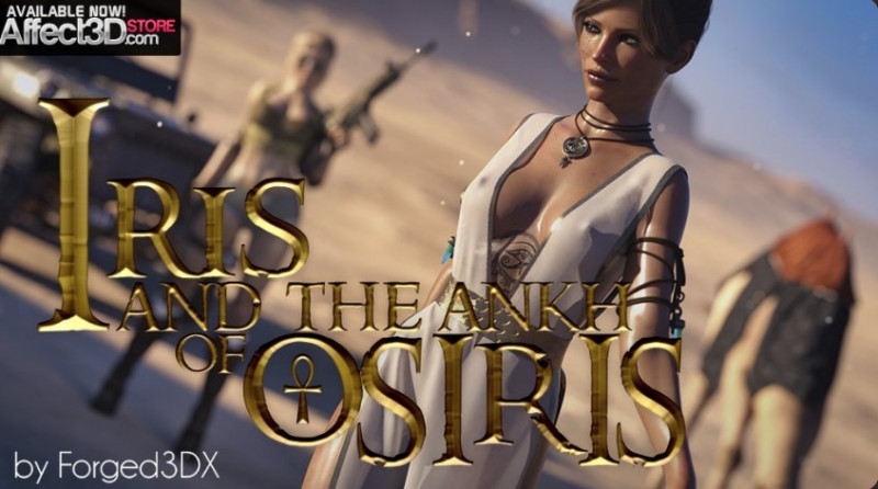 Iris and the Ankh of Osiris