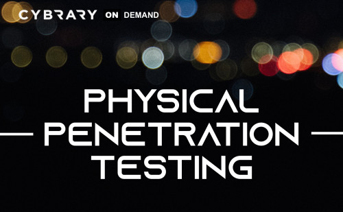Cybrary - Physical Penetration Testing  