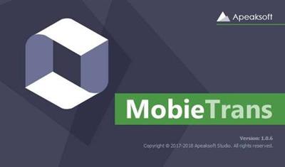 Apeaksoft MobieTrans 2.0.30 Multilingual