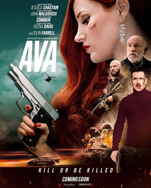 Агент Ева / Ava (2020) WEB-DLRip/WEB-DL 720p/WEB-DL 1080p