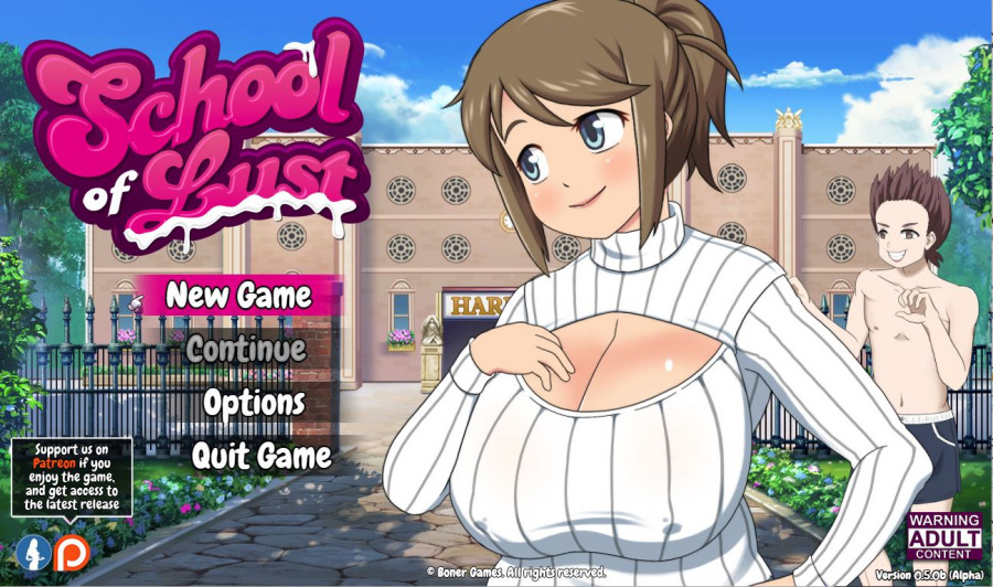 School of Lust Version 0.6.0P1b by Boner Games