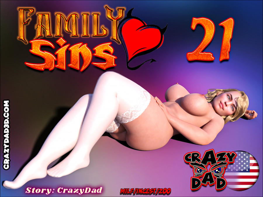 CrazyDad3d - Family Sins 21 - Full comic