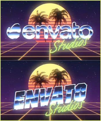 постер к Retro Logo Reveal Pack (Pack of 3) for After Effects