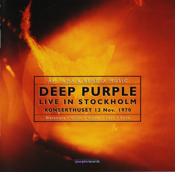 Deep Purple - Live in Stockholm 1970 (Remastered 2005)