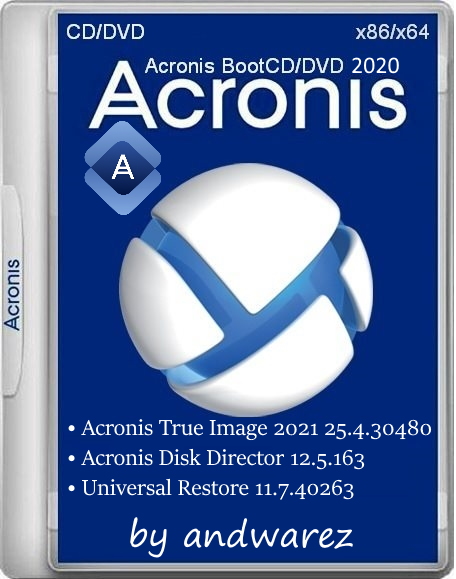 Acronis BootCD/DVD by andwarez 08.10.2020
