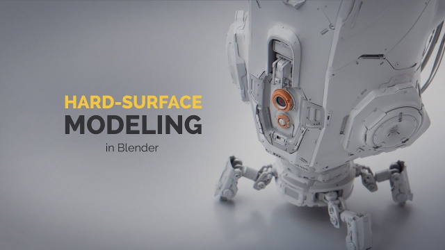 Creative Shrimp - Hard Surface Modeling in Blender 2.79 2018 TUTORiAL