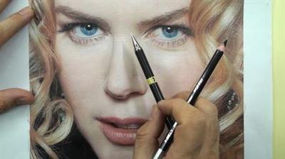 Nicole Kidman Portrait  Drawing 676a462d16939cab392012f6a6c5b7bf