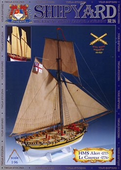 HMS Alert 1777, Le Coureur 1776 (Shipyard 024)