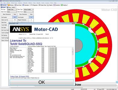 ANSYS Motor-CAD 13.1.11
