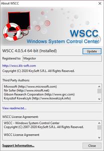 WSCC - Windows System Control Center 4.0.5.4