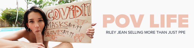 Riley Jean / Profiteering [2020,All Sex,Blow Job,Outdoor,Pool,POV,Teen, 1080p]