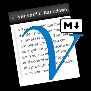 Versatil Markdown 2.1.0  macOS Caa39109e41b0ddc35f803ee17a23fe6