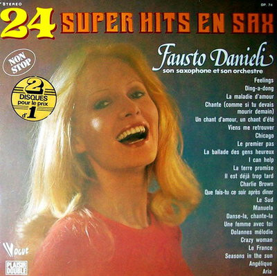 Fausto Danieli(Fausto Papetti) - 24 super hits en sax (1976)