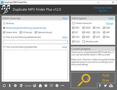 TriSun Duplicate MP3 Finder Plus 12.0 Build 027 Multilingual
