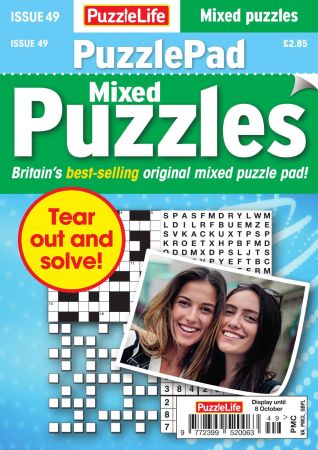 PuzzleLife PuzzlePad Puzzles  Issue 49, 2020