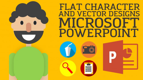 Skillshare - Creating Flat Character and Vector Designs using Microsoft PowerPoint