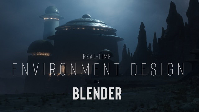 Real-time Environment Design in Blender 2.8 2020 TUTORiAL