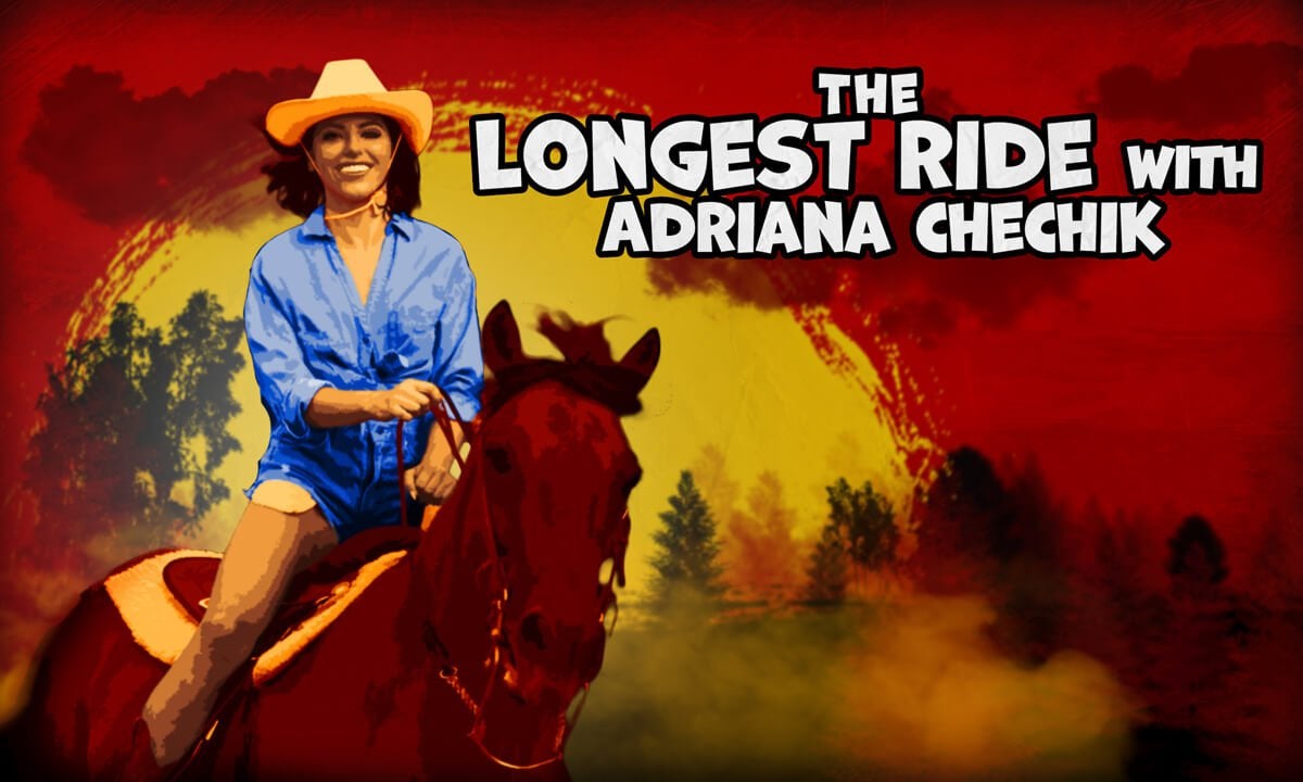 [SLR Originals] Adriana Chechik (The Longest Ride with Adriana Chechik / 14.09.2020) [2020 г., VR, 4K, 2160p]