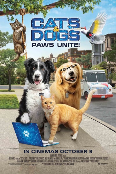 Cats and Dogs 3 Paws Unite 2020 720p WEBRip AAC2 0 X 264-EVO