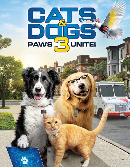 Кошки против собак 3: Лапы, объединяйтесь / Cats & Dogs 3: Paws Unite (2020) WEB-DLRip | WEB-DL 720p | WEB-DL 1080p