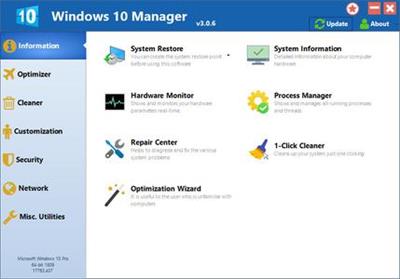 Yamicsoft Windows 10 Manager 3.3.3 Multilingual + Portable