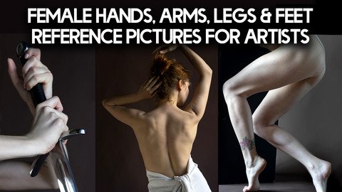 Artstation - Grafit - Female Hands, Arms, Legs & Feet Reference